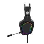 IMPERION HS-G51 SILVER SHIELD USB POWERED FULL SIZE RGB GAMING HEADSET WITH MICROPHONE 2.5 METER CABLE (G51) - Image 3