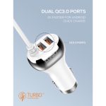 LDNIO C504 Socket Splitter Super Car Charger 160W 3 Lighter Sockets of Independent Switch & 4 USB Ports - Image 6
