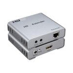 4K 100M HdTV Extender with Loop By CAT5E Cat 6 6e Cat6 RJ45 Transmitter Receiver hd 1080p Laptop PC To TV Monitor - Image 2