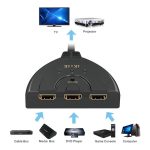 HDTV 2.0 Switcher 4K HD Switch HDTV Splitter Adapter Cable 3 Port 3X1 (3 in 1 Out) for HDTV PS4/3 Xbos - Image 6