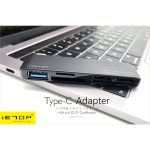 IETOP (TU-251)-TYPE-C USB 3.1 +2.0 3PORT HUB+SD/TF CARD READER - Image 2