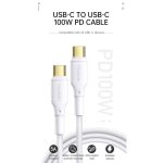Mcdodo White Series 100W PD Type-C to Type-C Data Cable-CA-835 - Image 4