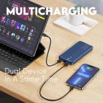 Remax RPP-295 10000mAh 2.1A Slim Powerbank Dual USB Power Bank - Image 3