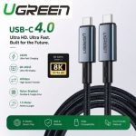 UGREEN 240W USB C to Type C Cable Thunderbolt 4 Fast Charging Video Out for Samsung Huawei USB4.0 40Gbps Data Cable 2M